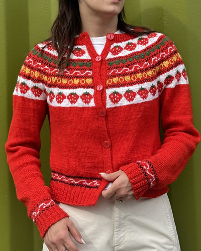 Fruits Cardigan