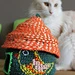 Birdhouse from twine pattern 