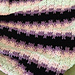 Light & Airy Stripes Afghan pattern 