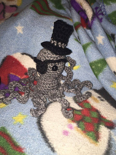 Octopus with Top Hat Plushie photo 9