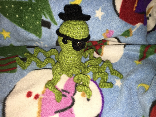 Octopus with Top Hat Plushie photo 1