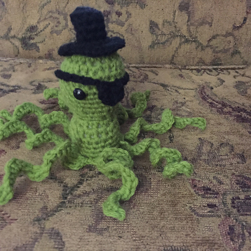Octopus with Top Hat Plushie photo 8