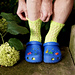Look At My Holes Not My Toes Socks pattern