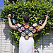 Big Flowers Triangular Shawls and Headscarf pattern