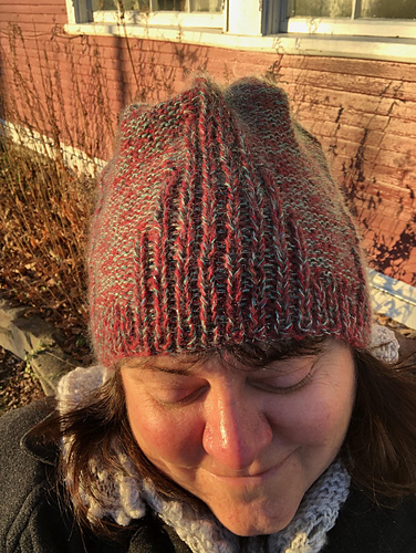 Ravelry: Take a Ribbing Hat pattern by Jennifer Arbuckle