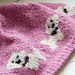 White Fluffy Dogs pattern 