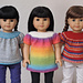 Ready for Spring Top and Tunic for 18 Inch American Girl Dolls pattern 