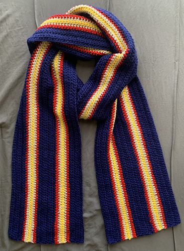 Vintage English College Scarf
