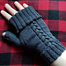 Braid Cable Mitts pattern 