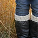 Star Stitch Boot Cuffs pattern 