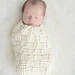 Basket Weave Cocoon, Swaddle Sack, or Bowl pattern 