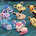 Cozy Eevee and Eeveelutions pattern