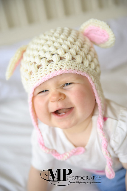 Little Lamb Hat pattern by Classy Crochet