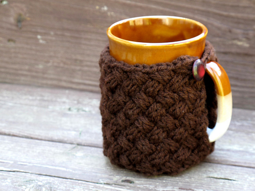 Basketweave Mug Sweater photo 1