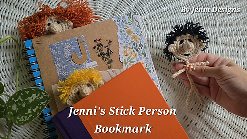 Jenni's Stick Person Bookmark