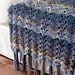 Ocean Waves Crochet Blanket pattern 