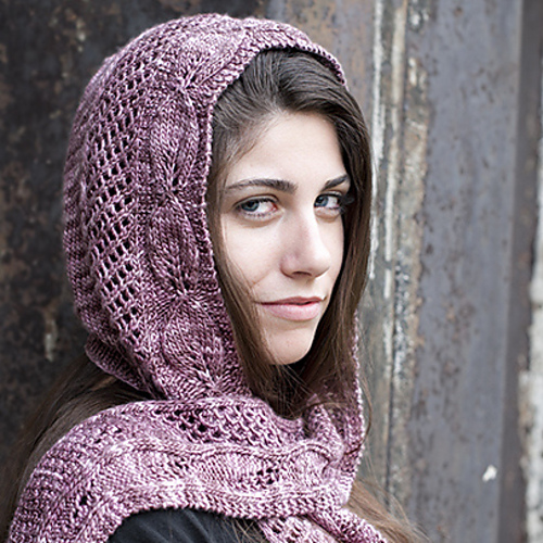 Ravelry: Lady Edith's Hooded Scarf pattern by Jenny Williams