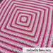 Wobbly Squares Blanket pattern 