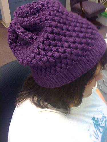 Urban Jungle Crocheted Slouchy Beanie 다른 모습 6