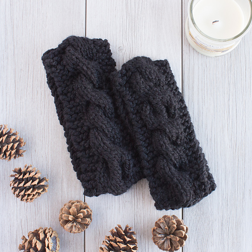 Min favoritt Kabelbånd Lue - Snickerdoodle Knits
