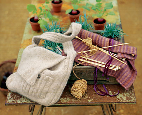 Click Knitting Wrap