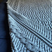 Reversible Diamond Panel Throw pattern
