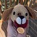 Doughnut Buddy Dog pattern
