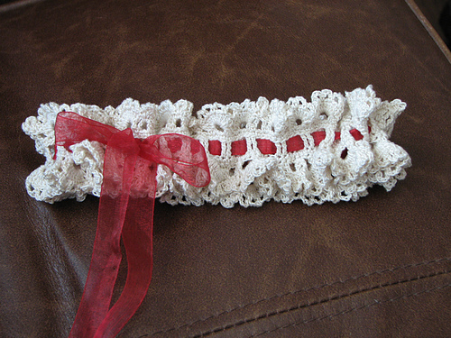 Springtime Lace Garter photo 1