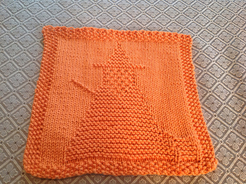 Simple Witch Dishcloth photo 2