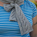 Cabled Bow Tie Scarf pattern