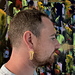Golden Penis Earrings pattern 