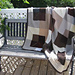 Diagonal Rib Mitered Square Blanket pattern 