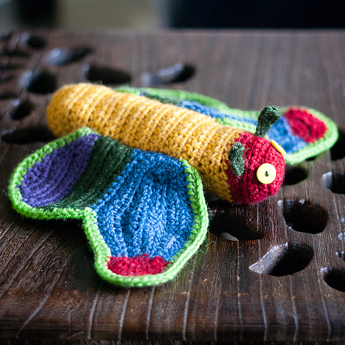 Katt og sommerfugl metamorfose (Topsy Turvy reversibel lekebamse) - joannastar