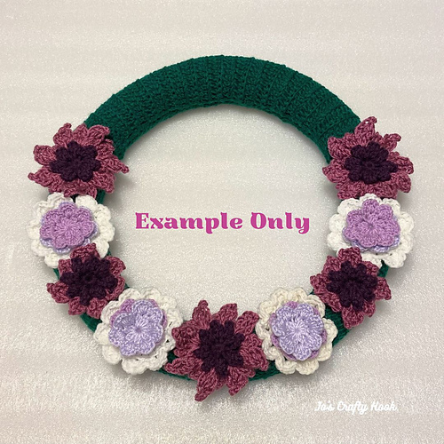 Styrofoam Ring Cover - Jo's Crafty Hook