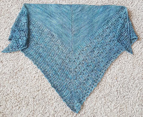 ravelry simple shawl