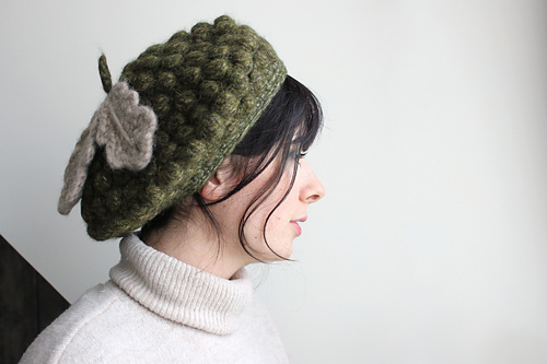 Acorn cap beret - Eikeldopje baret
