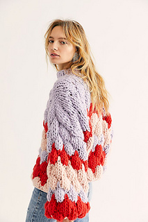 Ravelry: Bubble Pullover pattern by Jolie Rosen