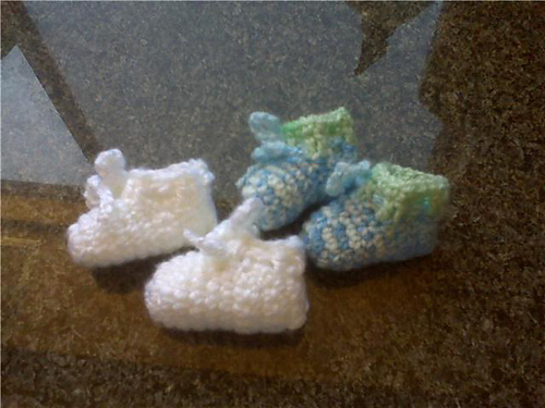Bev's Easy Thumb Booties photo 1
