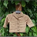 Deschutes River baby sweater pattern 