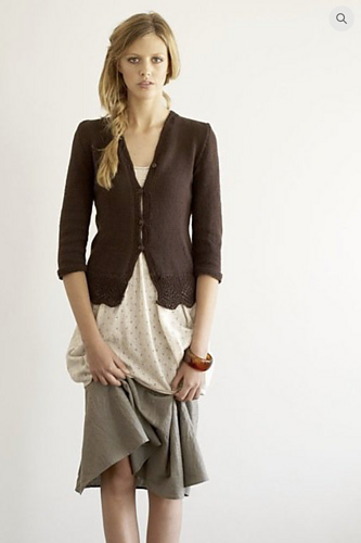 Fitted Cardigan - Jo Sharp