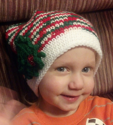 Toddler Santa Hat photo 2