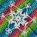 Midnight Oil Snowflake pattern 
