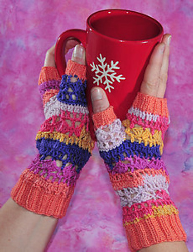 April Fool Fingerless Gloves photo 1