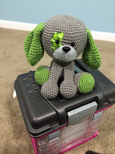 Amigurumi Domino The Dog photo 3