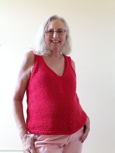 0-384 Tailored top with V-neck photo 2
