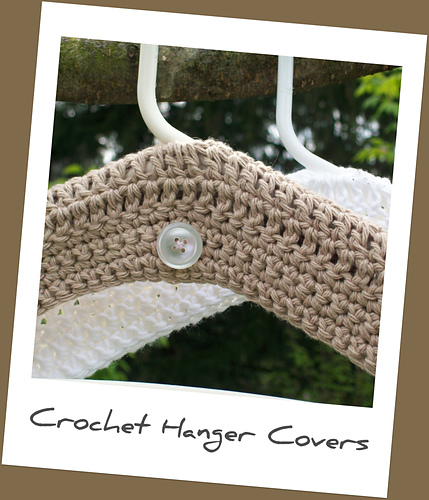 Crochet Cotton Hanger Covers