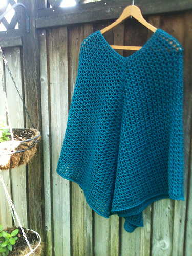 Summer sunset poncho (Nyári naplemente poncsó) photo 5