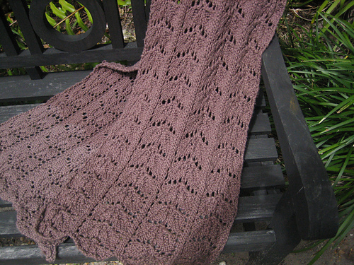 Crystal Lake Lacy Shawl photo 6