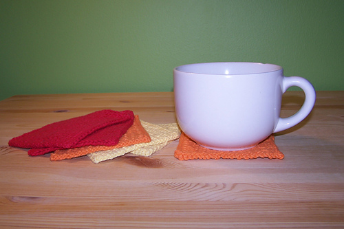Linen Stitch Coaster, Napkin, Towel or Placemat photo 9