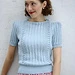 Panelled Effect Lady's Jumper pattern 